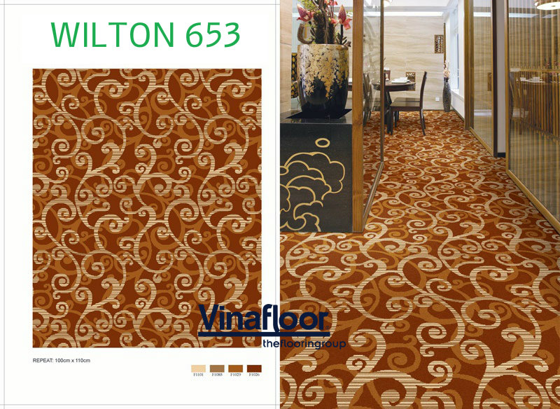 Thảm trải sàn Wilton 653