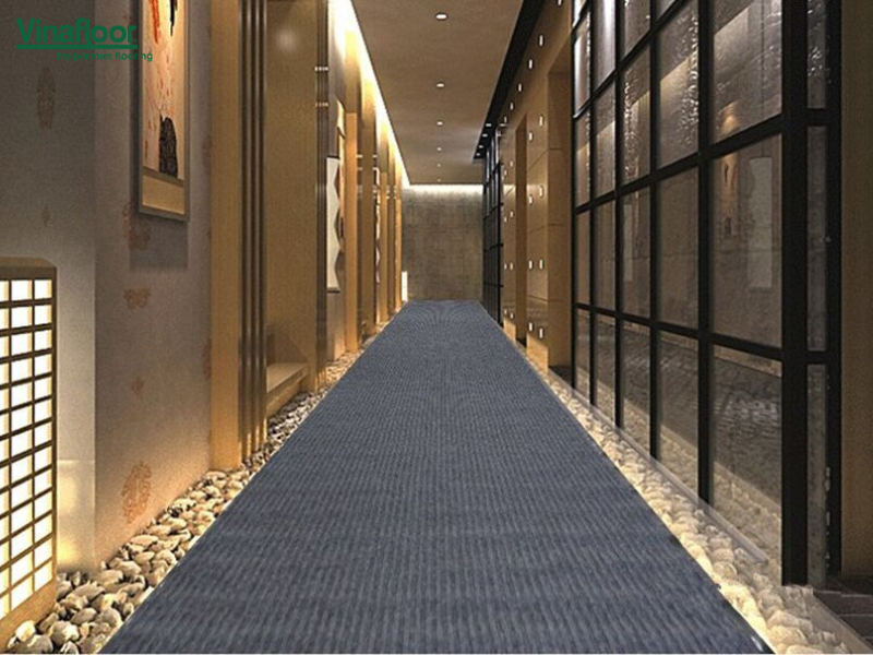 2 loại thảm trải sàn hành lang thông dụng nhất hiện nay