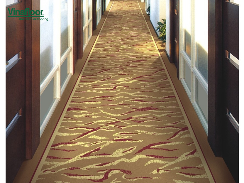 Gợi ý mẫu thảm hành lang dành cho các khách sạn hiện nay